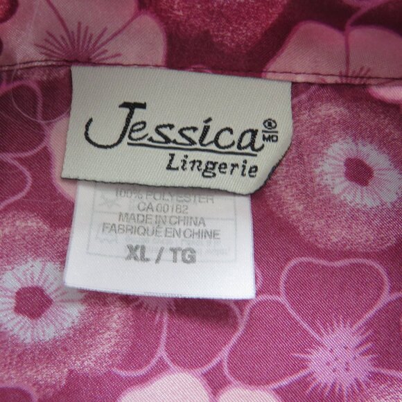 Jessica Lingerie Button Up Night Shirt ¾ Length - Picture 7 of 7